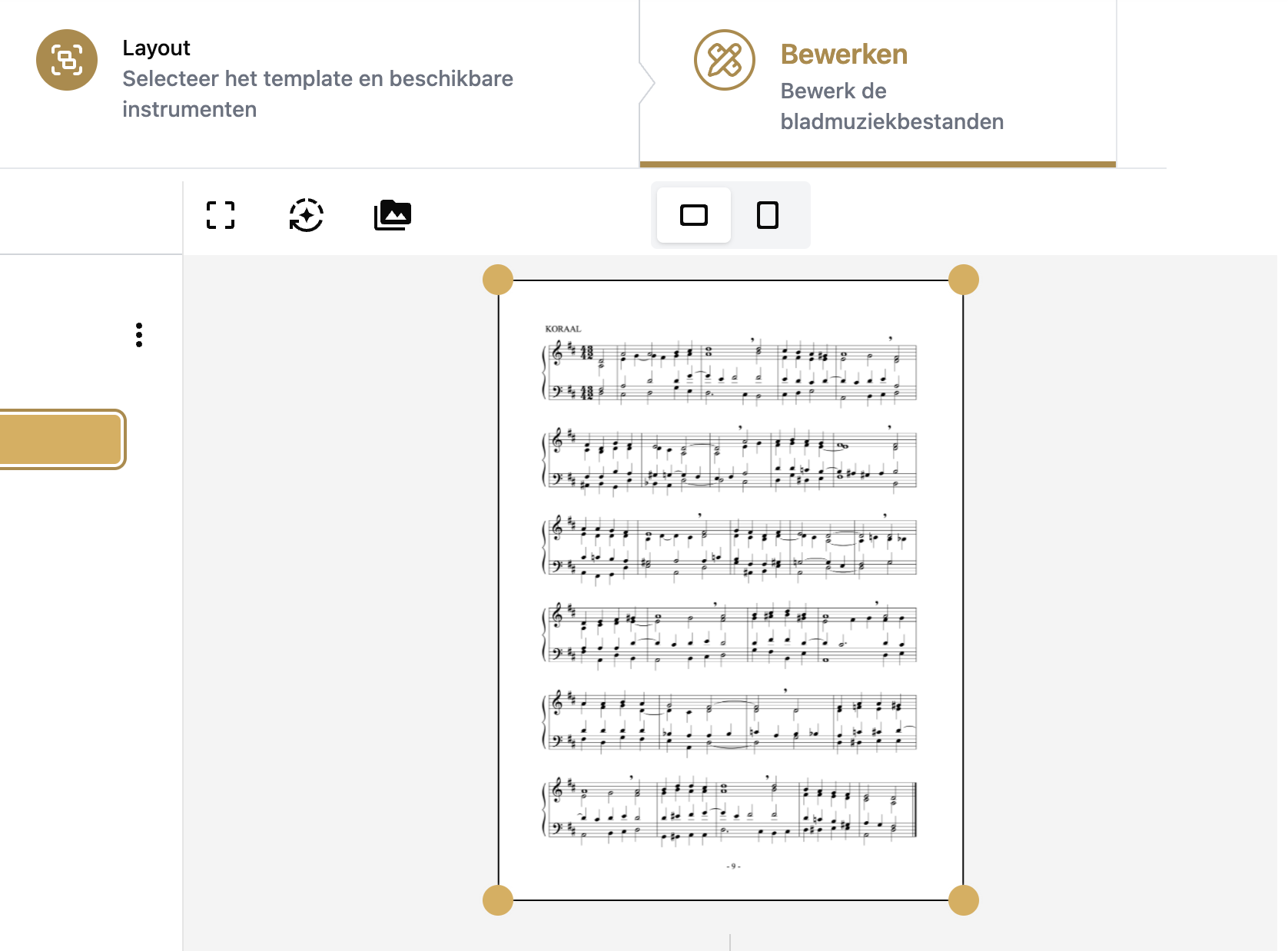 Partitura Stream - Bladmuziek uploaden - 2-1