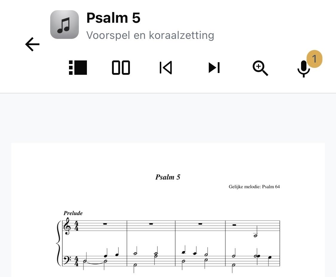 Partitura Stream - web app - mobiel - 2-1